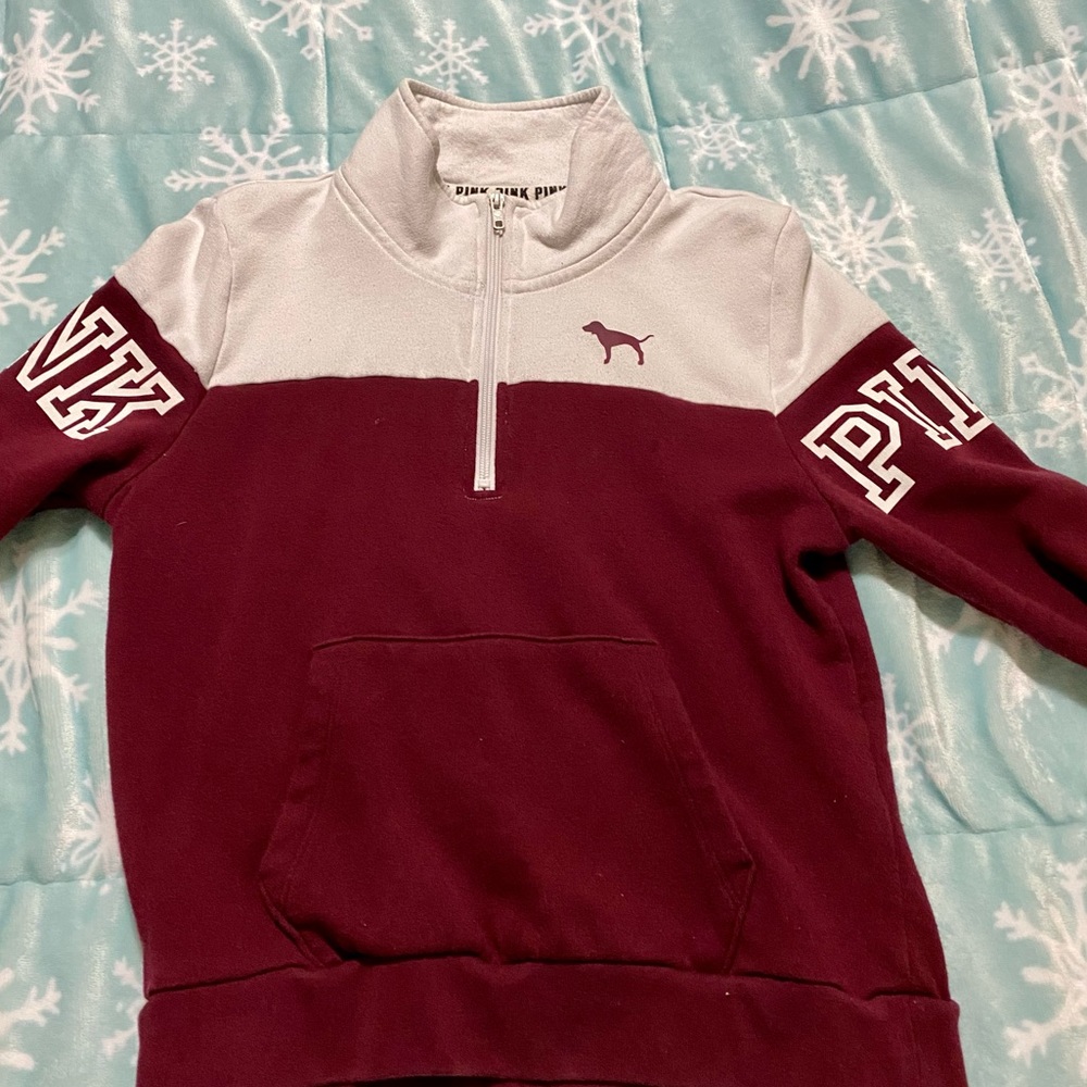 pink victoria secret sweater